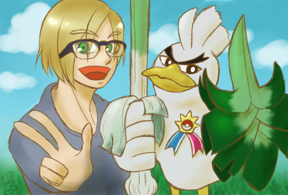挿絵：ポケットくんとダイヤちゃん